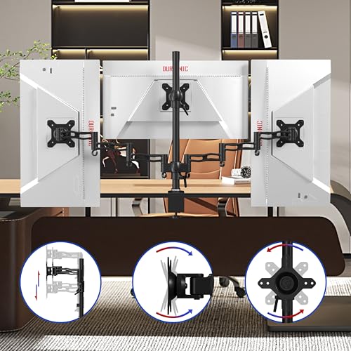 Duronic DM353 Tischhalterung für 3 Monitore - 3