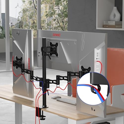 Duronic DM353 Tischhalterung für 3 Monitore - 5