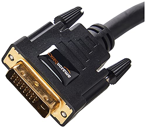 AmazonBasics DVI-auf-DVI-Kabel (2 m) HDTV Auflösung bis 2560×1080, vergoldete Kontakte - 2